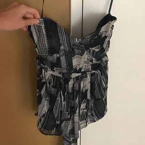 NY&CO sweetheart neckline corset